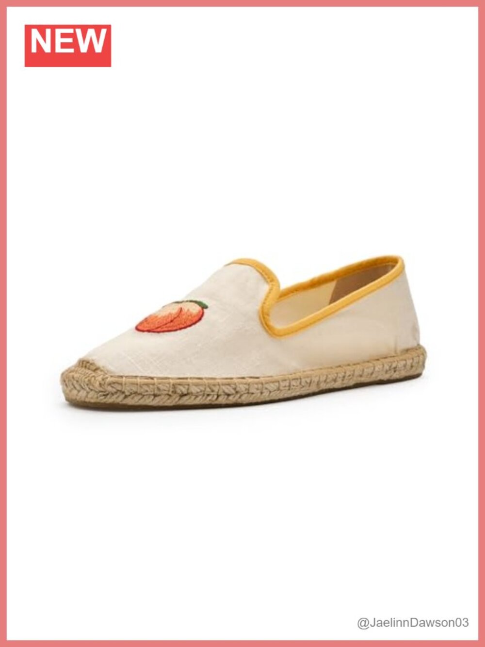 Soludos Bellini Smoking Espadrille Cotton Slip-On Flats Womens